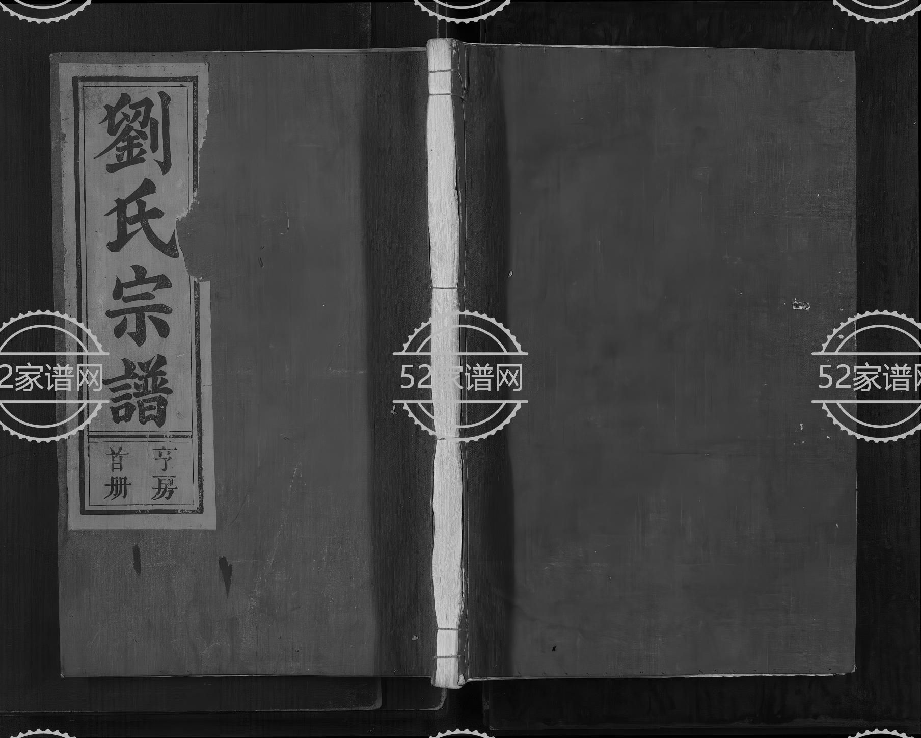 彭城刘氏宗谱1896年修 江西上饶玉山县刘氏电子版家谱下载
