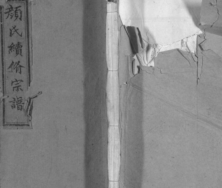颜氏宗谱[55卷,首末各1卷]1943年 江西玉山县 文藻堂颜氏电子版家谱下载