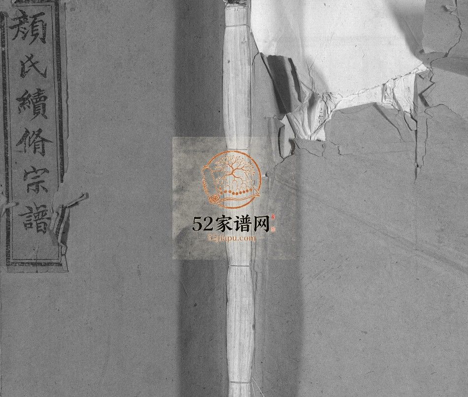 颜氏宗谱[55卷,首末各1卷]1943年 江西玉山县 文藻堂颜氏电子版家谱下载