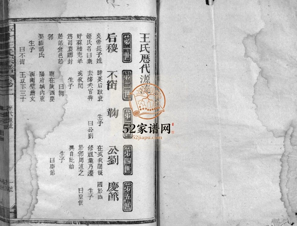 王氏宗谱[12卷]民国29[1940]江西玉山王氏电子版家谱下载