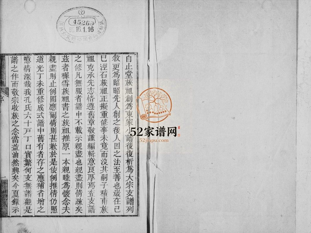孔氏大宗支谱清同治12[1873] 曲阜市孔氏电子版家谱下载
