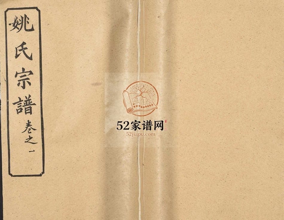 姚氏宗谱[36卷及卷首]1991年湖北浠水, 黄冈县, 麻城县, 鄂城县, 罗田县 安徽省姚氏电子版家谱下载