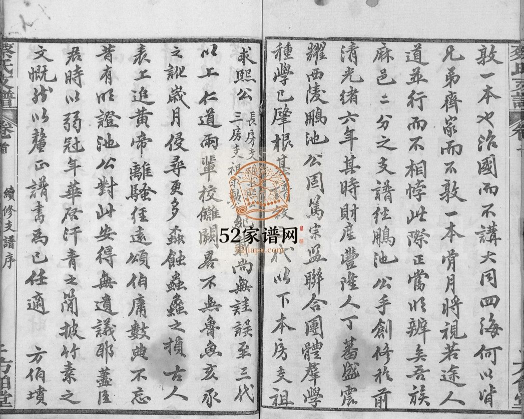 蔡氏支谱[9卷,首1卷]民国16[1927]湖北黄冈麻城市蔡氏电子版家谱下载