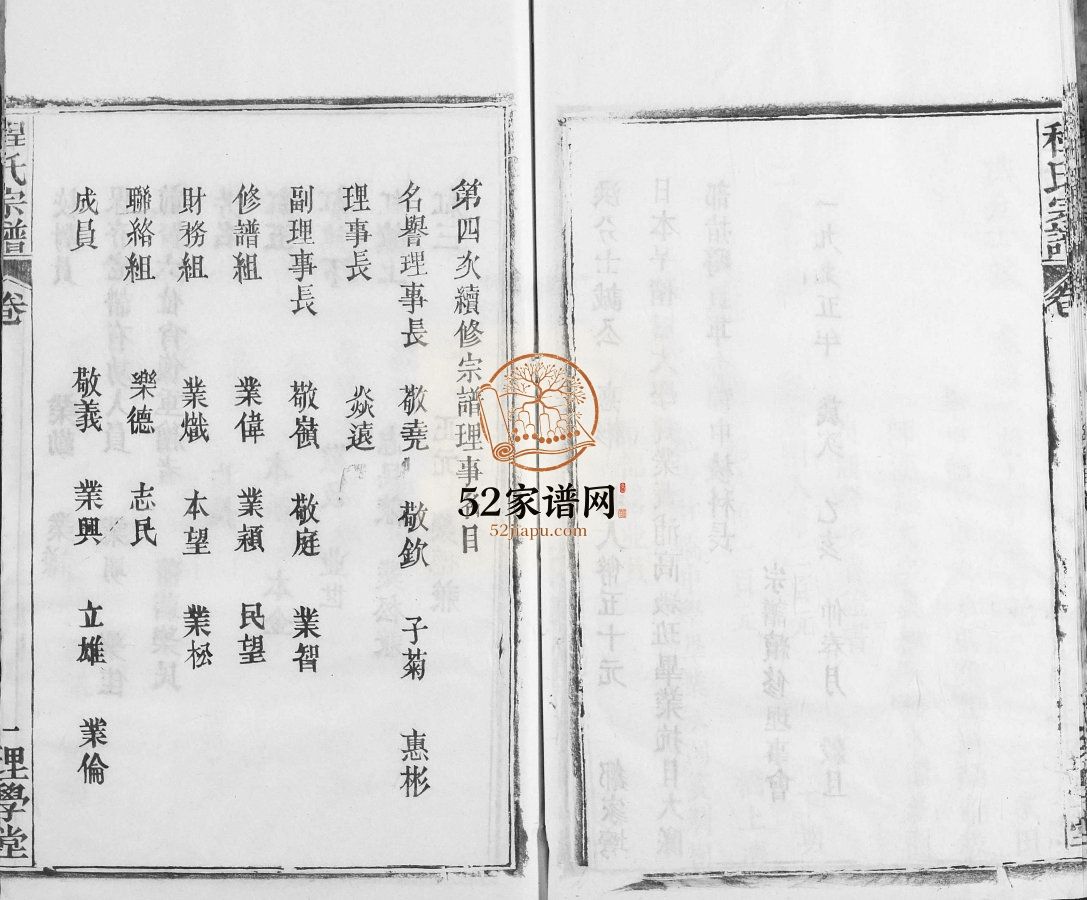 程氏宗谱74卷首1卷1995年修 湖北黄冈麻城市 红安县理学堂程氏电子版家谱下载