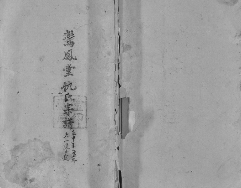 鸾凤堂仇氏宗谱[不分卷]1992江苏扬州高邮市电子版家谱下载