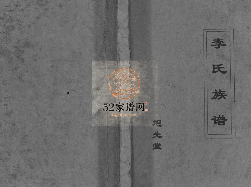 李氏族谱2003修 江苏扬州高邮市旭先堂李氏电子版家谱下载
