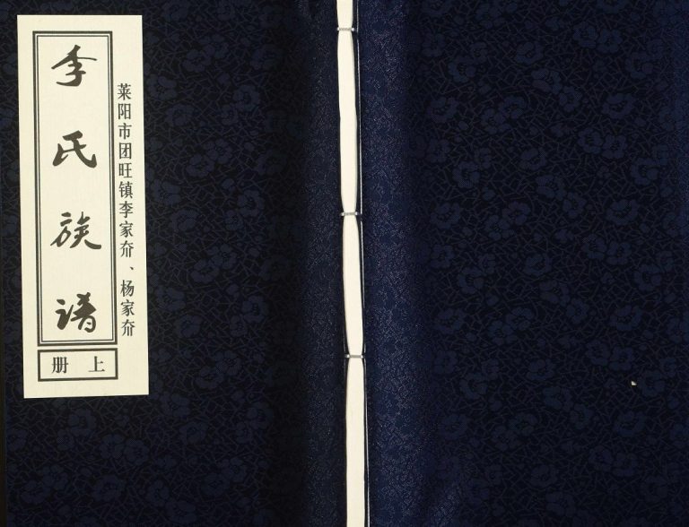 莱阳市团旺镇李家夼、杨家夼李氏族谱[上下册]2013年 山东烟台莱阳市电子版家谱下载