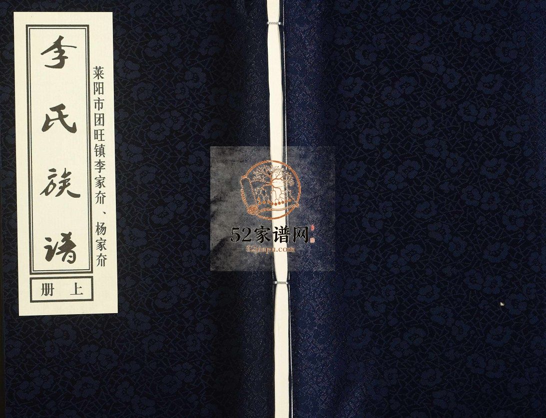 莱阳市团旺镇李家夼、杨家夼李氏族谱[上下册]2013年 山东烟台莱阳市电子版家谱下载