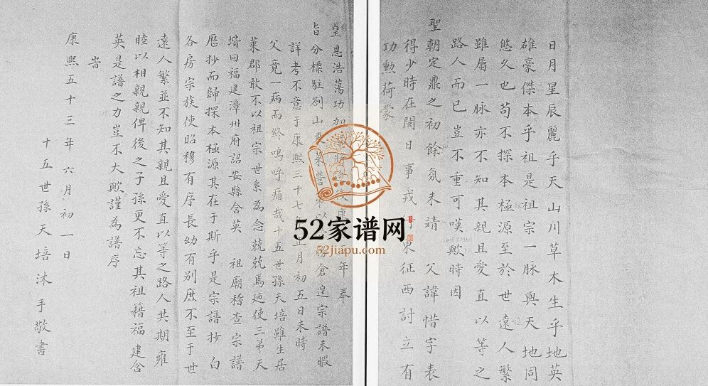 西魏家林氏宗谱[不分卷]1881年山东烟台莱阳市电子版家谱下载