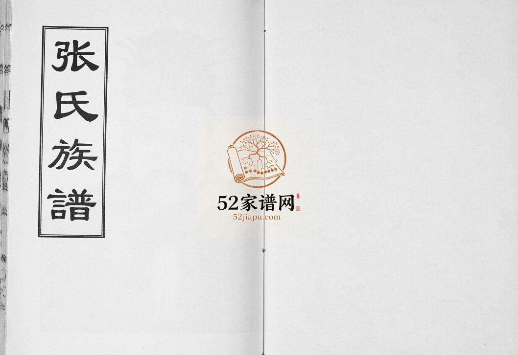 张氏族谱[2卷]2011年修 巨野县 沛县 微山县张氏电子版家谱下载