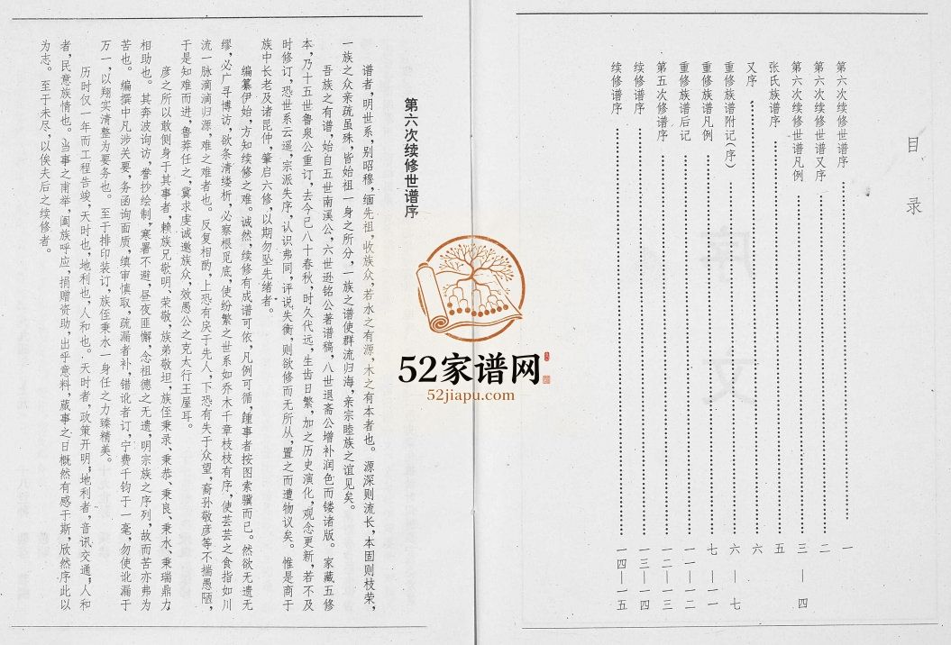 张氏世谱唐山镇前大王庄1994六修 山东淄博桓台张氏电子版家谱下载