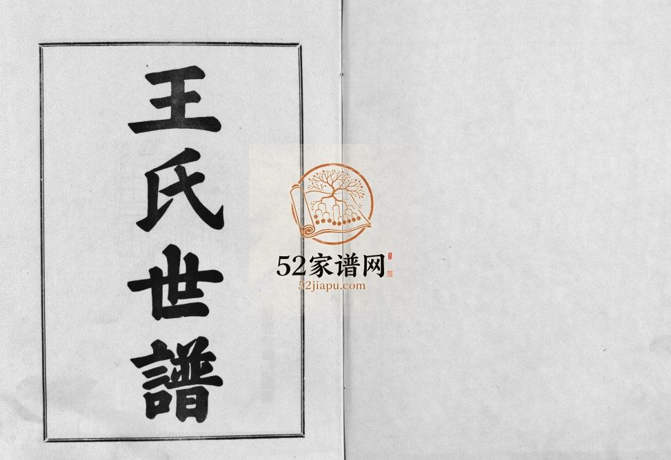 新城王氏世谱1994年修 山东淄博桓台带经堂王氏世谱电子版家谱下载