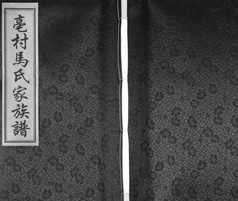 亳村马氏家族谱[1册]2015年续修 无锡宜兴市德孝堂马氏电子版家谱下载
