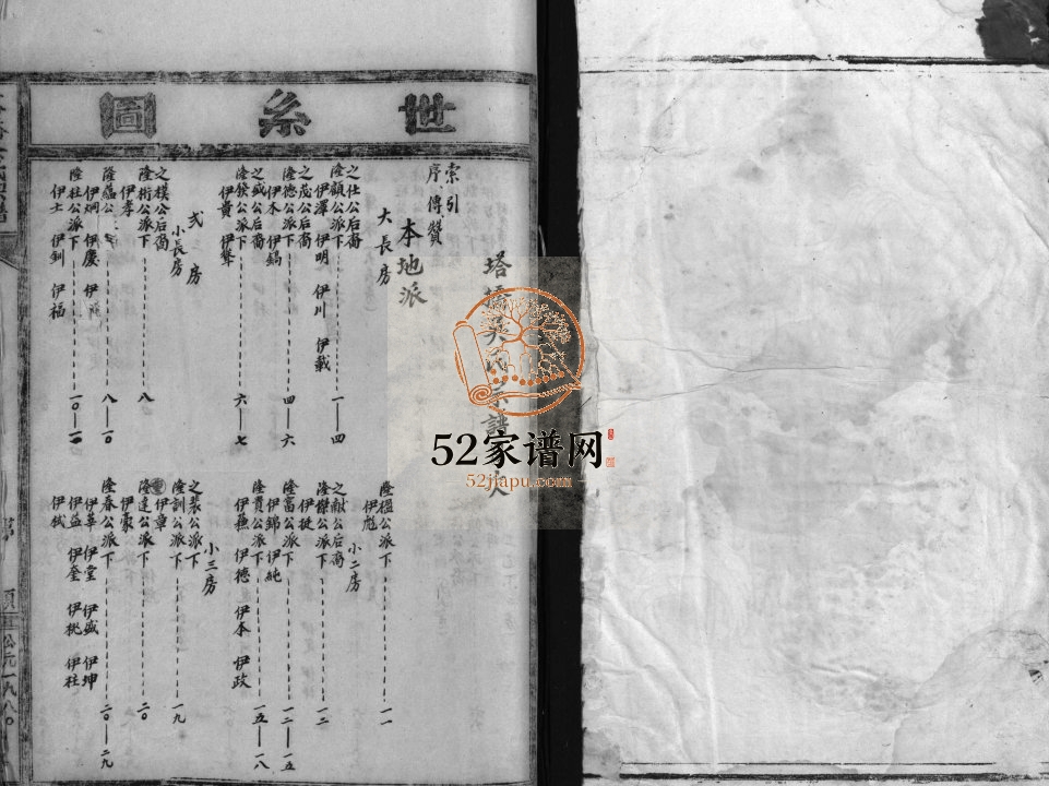 塔桥吴氏宗谱[不分卷]1980年修 浙江温州乐清市吴伊堂吴氏电子版家谱下载