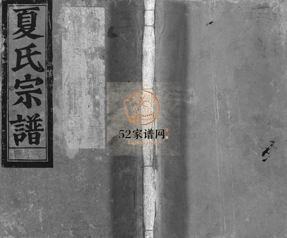 蒲川夏氏宗谱[不分卷]1915年重修 温州乐清市夏氏电子版家谱下载