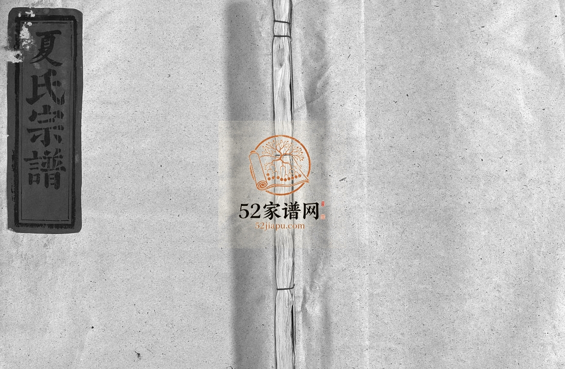 蒲川夏氏宗谱1981年重修 浙江温州乐清夏氏电子版家谱下载