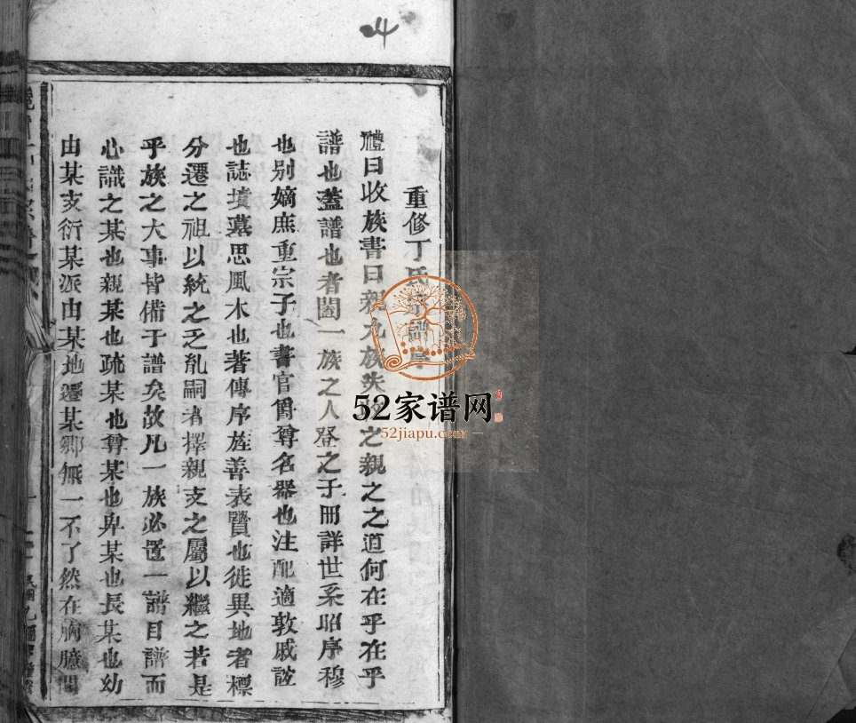 巉川丁氏宗谱[不分卷]1945重修 浙江温州乐清市丁氏电子版家谱下载