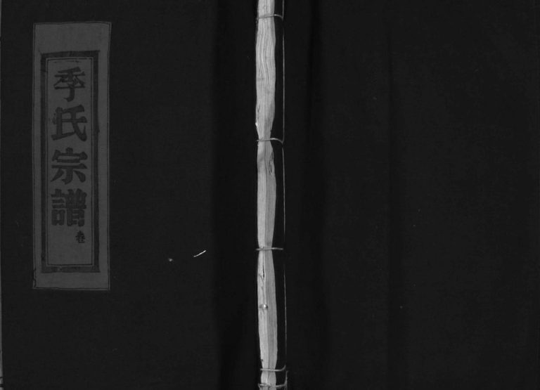 杏庄季氏宗谱[不分卷]1981年重修 浙江乐清市季氏电子版家谱下载