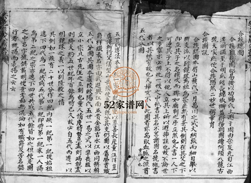 乐邑严氏族谱[4卷]清同治3[1864]浙江乐清 永嘉严氏电子版家谱下载