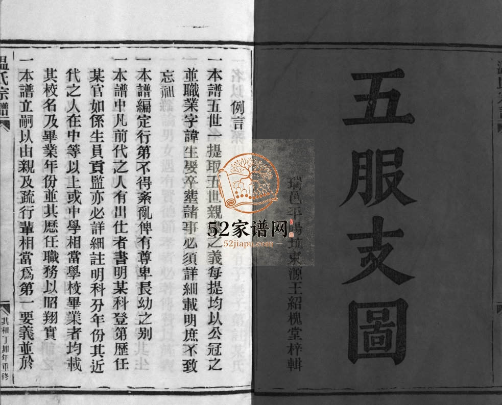 太原郡温氏宗谱[不分卷]1987年重修 浙江瑞安温氏电子版家谱下载