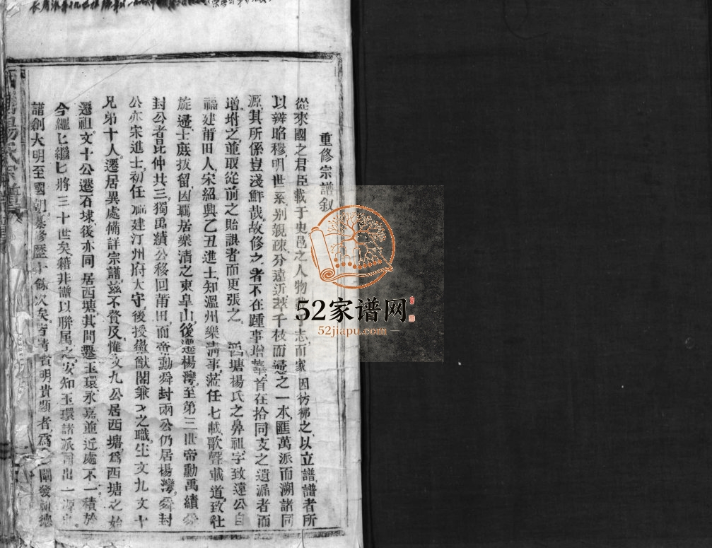 西塘杨氏宗谱1931年重修 浙江温州市乐清杨氏电子版家谱下载