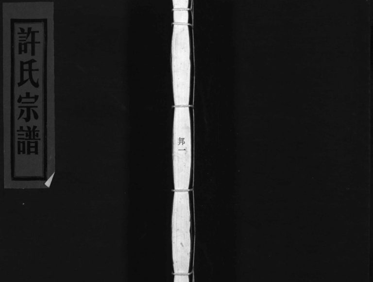 高阳郡许氏宗谱[不分卷]2002年重修 浙江乐清 福建福州许氏电子版家谱下载