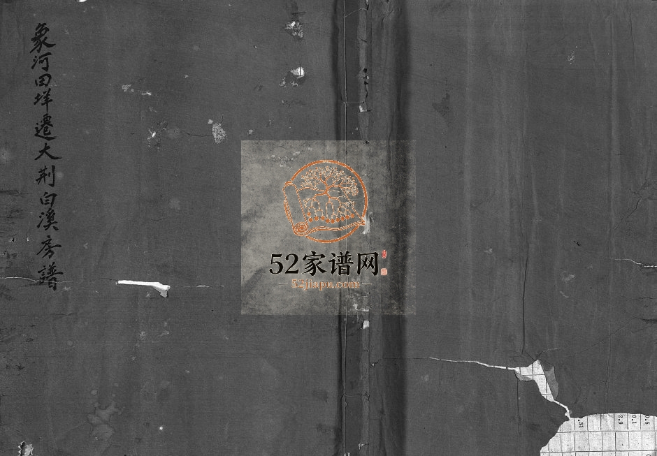 象河田垟迁大荆白溪许氏宗谱[残卷]1981年 浙江乐清市电子版家谱下载
