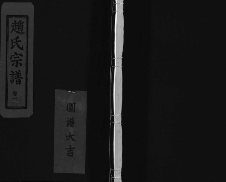 水坑赵氏重修宗谱[4卷]2002年重修 浙江乐清天水郡赵氏电子版家谱下载