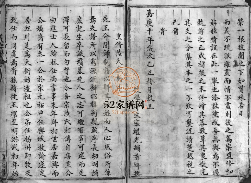 陆氏宗谱[不分卷]1913年 浙江乐清陆氏电子版家谱下载