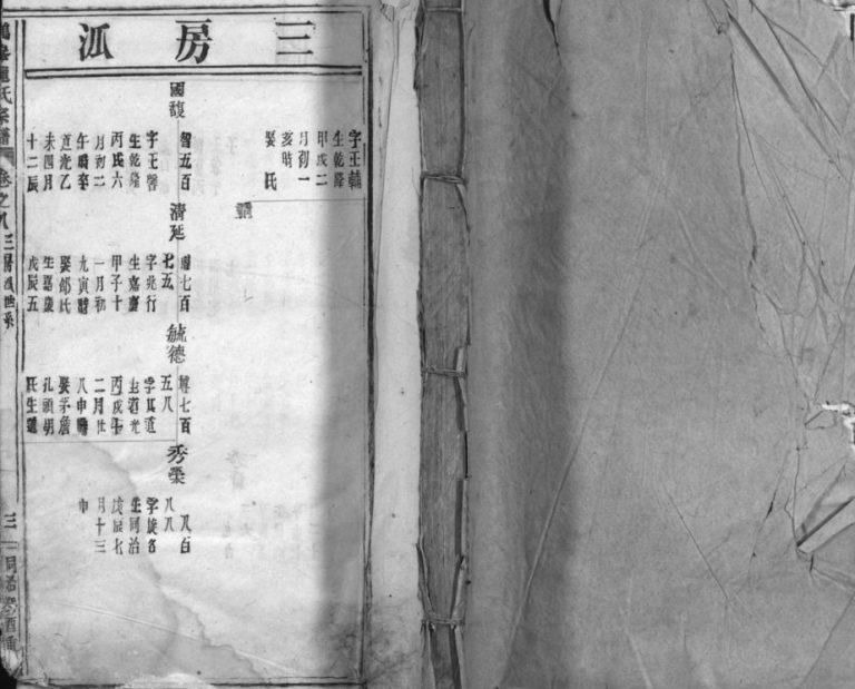 鹤峯连氏宗谱[8卷]1872年重修 浙江乐清连氏电子版家谱下载