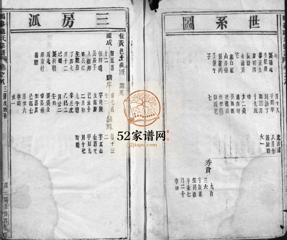 鹤峯连氏宗谱[8卷]1872年重修 浙江乐清连氏电子版家谱下载
