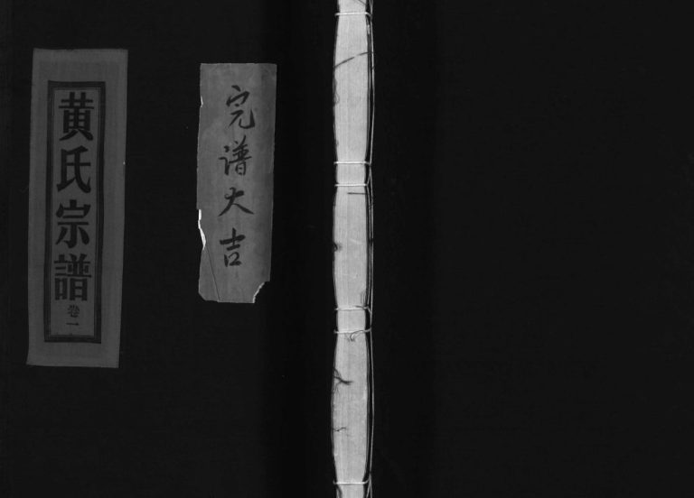 江夏郡黄氏宗谱[3卷]2000年重修 浙江乐清/玉环/平阳/台州黄氏电子版家谱下载
