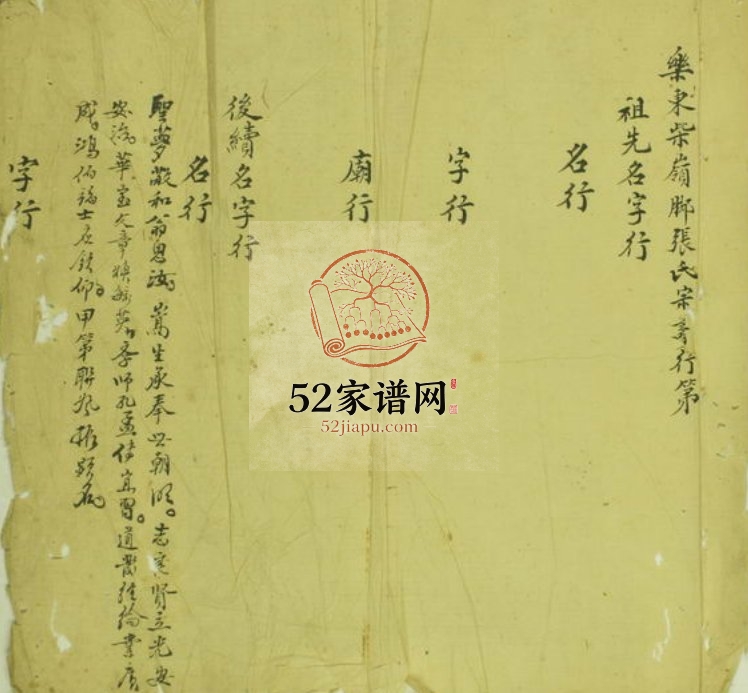 乐东柴岭脚张氏宗谱不分卷[乐清] 浙江温州市乐清张氏电子版家谱下载