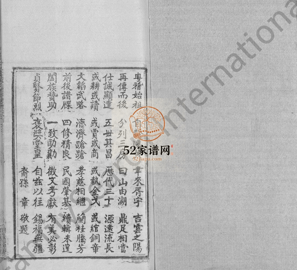 王氏宗谱[各房分卷,首5卷]1990年修 湖北黄冈槐荫堂王氏电子版家谱下载