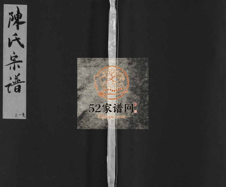 福建陈氏宗谱[9卷]1936年续修 福建永春-南安-江西广丰聚星堂陈氏电子版家谱下载