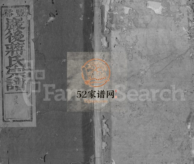 丰溪岩后蒋氏宗谱[42卷]1897年重修 江西永丰-广丰三径堂蒋氏电子版家谱下载