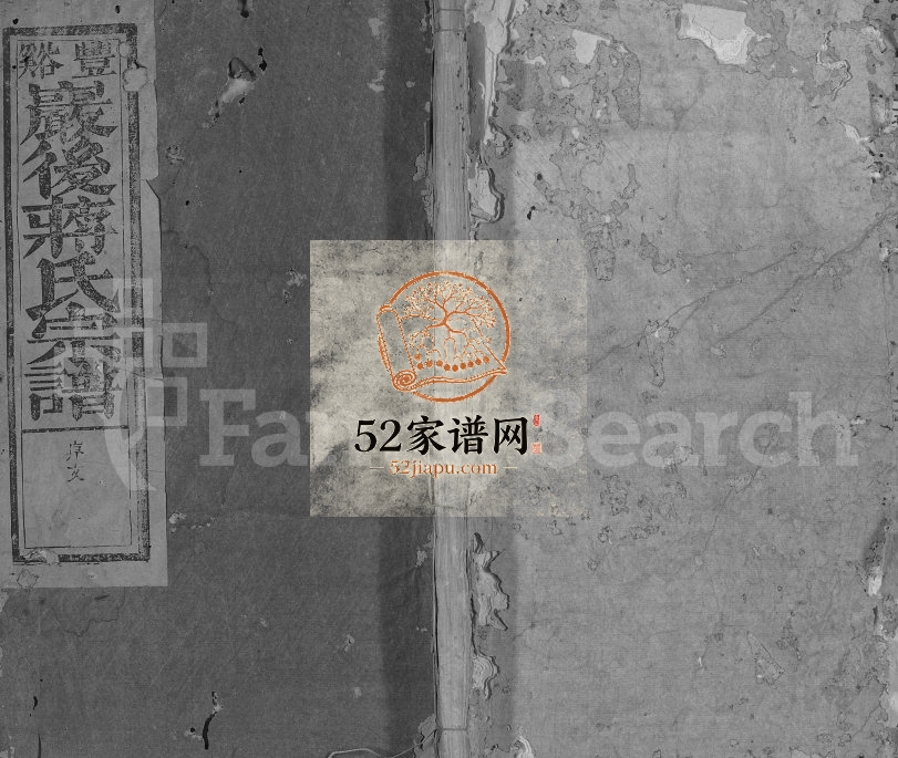 丰溪岩后蒋氏宗谱[42卷]1897年重修 江西永丰-广丰三径堂蒋氏电子版家谱下载