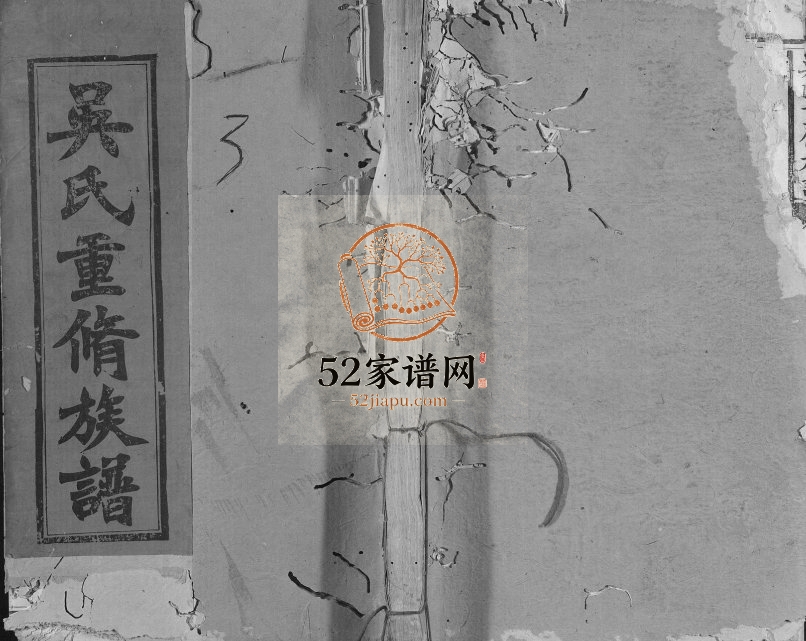 吴氏重修族谱1915年修 江西上饶市广丰吴氏电子版家谱下载