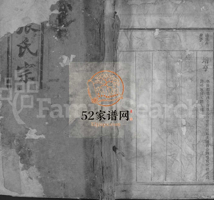 丰溪张氏宗谱[不分卷]1910年修 江西广丰忠文堂张氏电子版家谱下载（2）