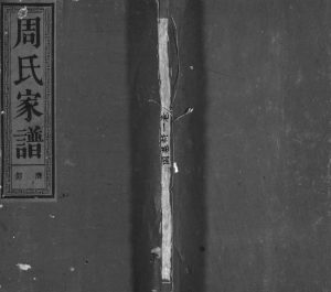 丰溪孚里周氏家谱[10卷附1卷]1914年六修 江西广丰-上饶信敬堂周氏电子版家谱下载