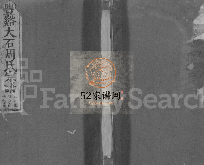 丰溪大石周氏宗谱[不分卷]1884年修 江西广丰周氏电子版家谱下载