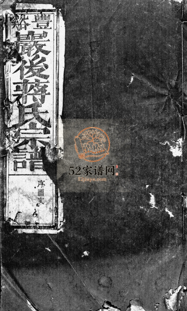 丰溪岩后蒋氏宗谱1897年修 江西广丰三径堂蒋氏PDF电子版家谱下载