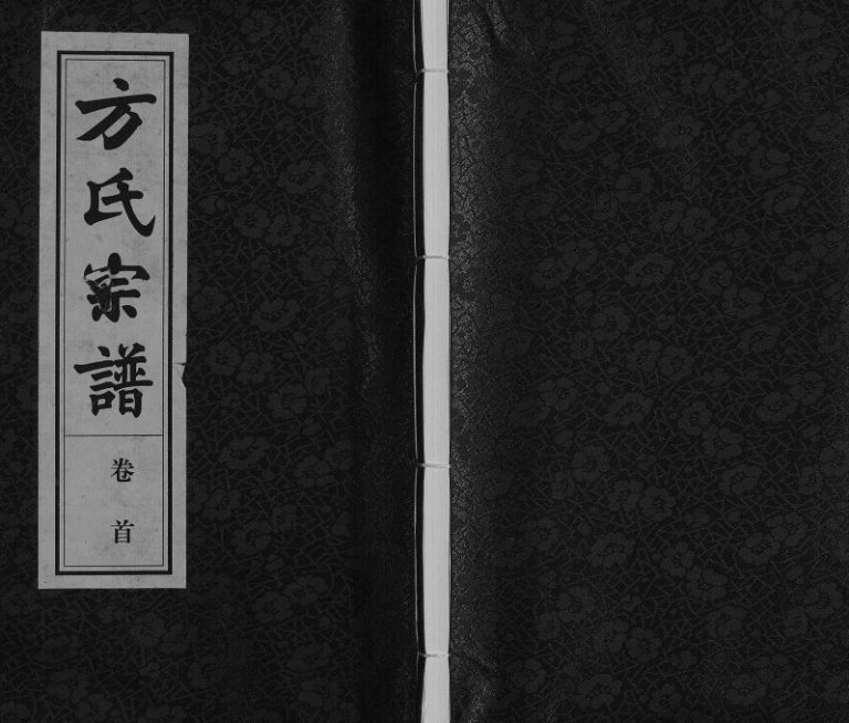 会宫方氏八修宗谱2017年修 安徽桐城绳武堂方氏电子版家谱下载