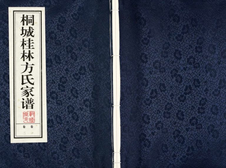 桐城桂林方氏家谱2017年修 安徽桐城敦睦堂方氏电子版家谱下载