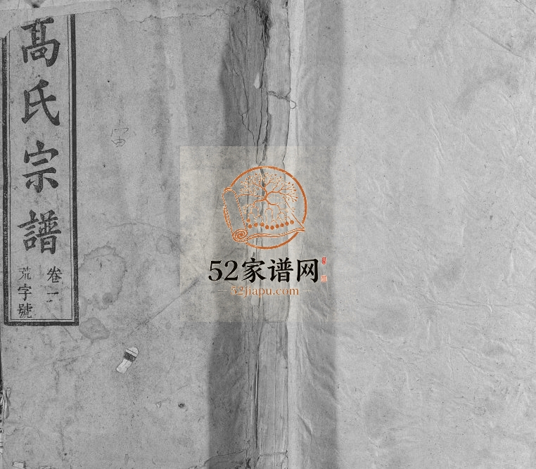 高氏宗谱[24卷首末各1卷]1919年修 安徽桐城庆寿堂高氏电子版家谱下载