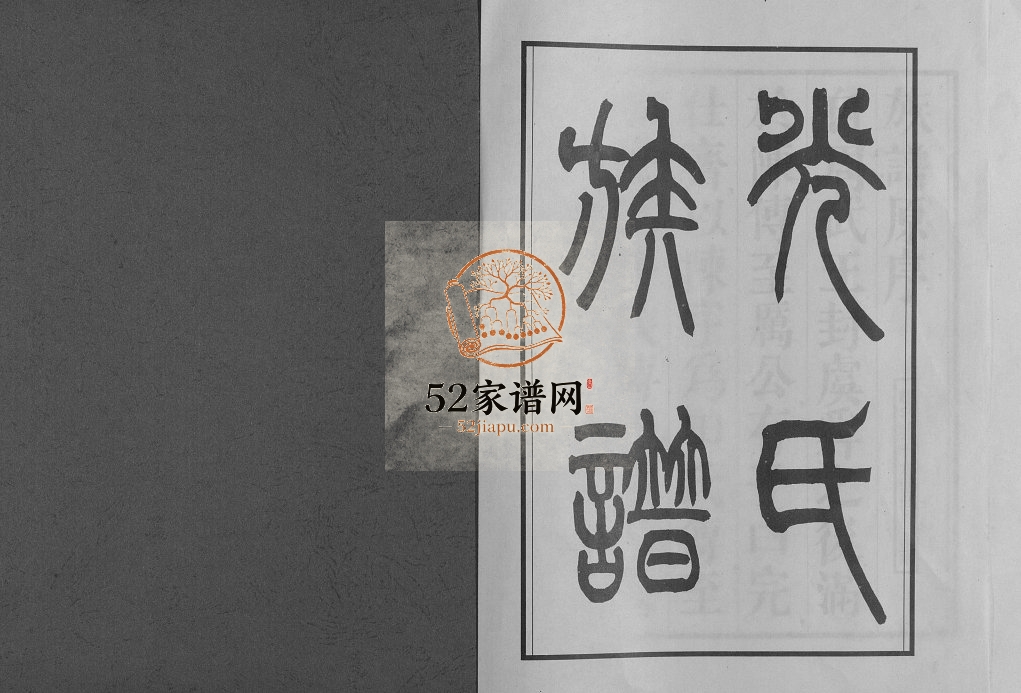 桐城光氏族谱2007年修 安徽桐城光氏电子版家谱下载