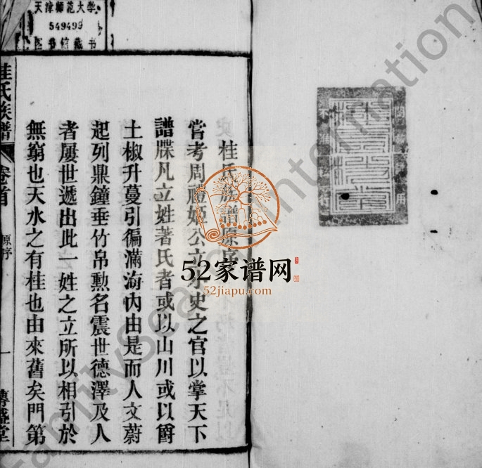 桐西桂氏族谱[34卷,首1卷,末2卷]1907年五修 安徽桐城传盛堂桂氏电子版家谱下载