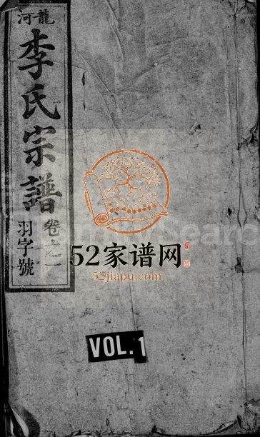 龙河李氏宗谱[29卷, 末1卷]1904年修 安徽桐城绵远堂李氏电子版家谱下载