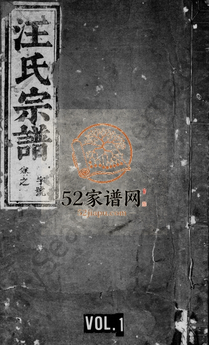 汪氏宗谱[24卷]1918年修 安徽桐城世茂堂汪氏电子版家谱下载