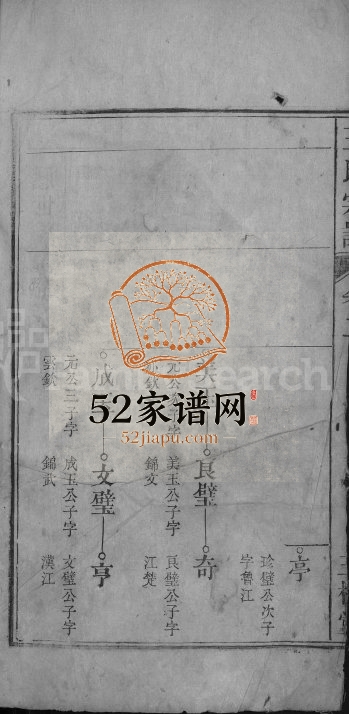 王氏宗谱[16卷]1881年修 安徽桐城三槐堂王氏电子版家谱下载